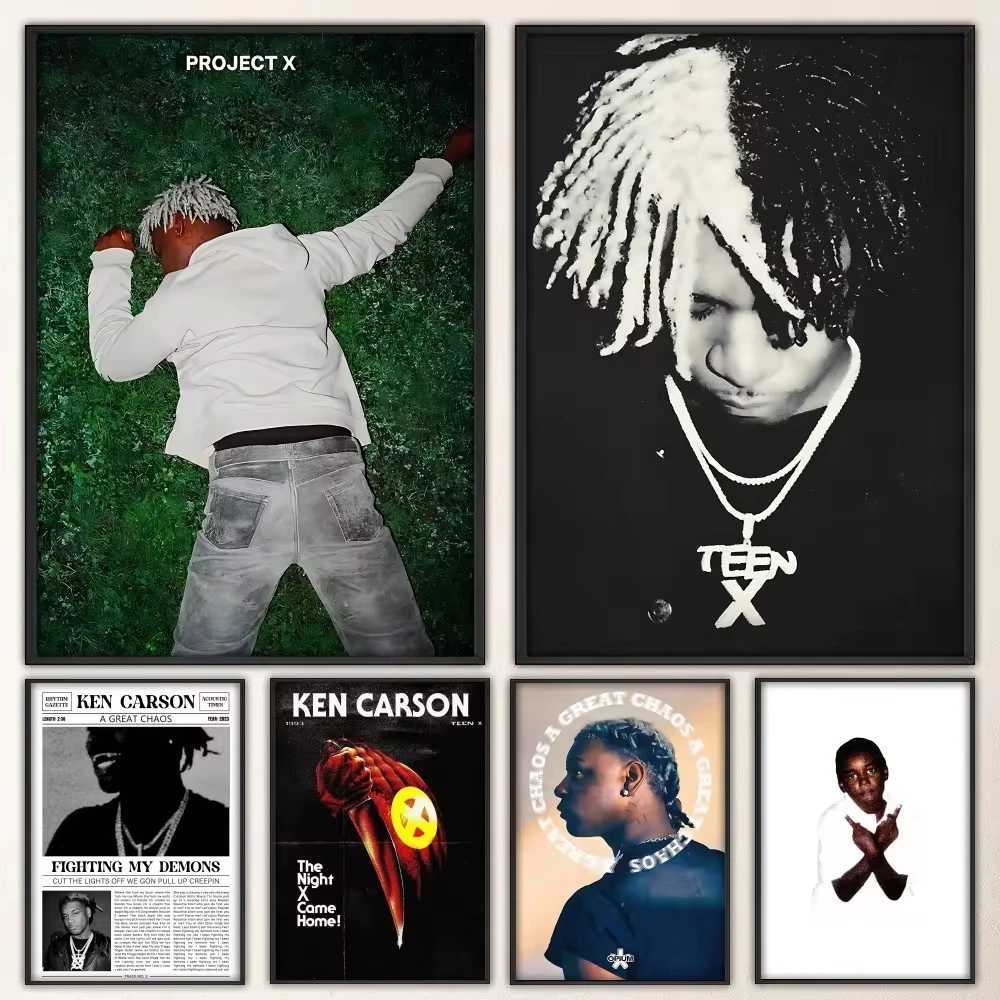 Ken on Rapper Poster Prints Poster Wall Painting Bedro Living Ro Wall Bar Restaurant Y250218