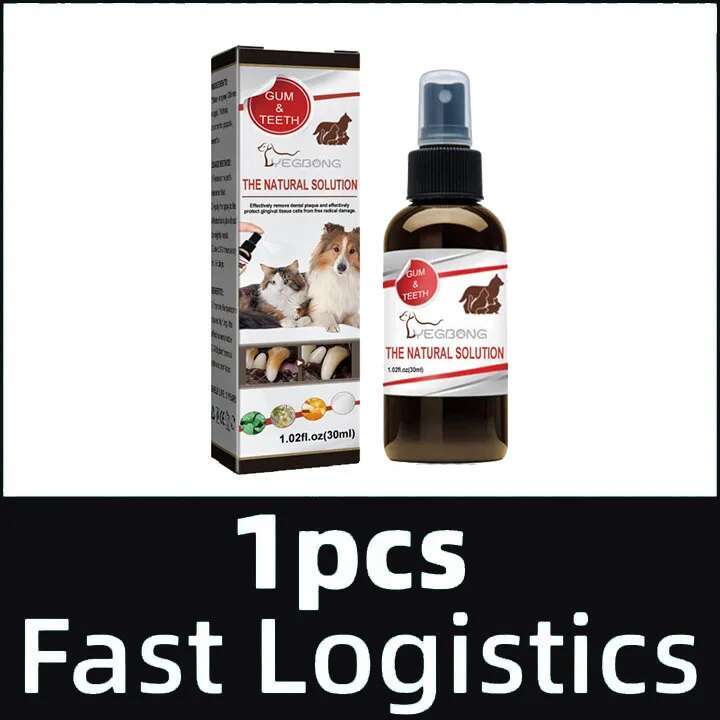 Tooth Dogs Remove Bad Breath Freshener Cats Oral Cleaning Dental Care Deodorization Spray Pet Supplies 30ml