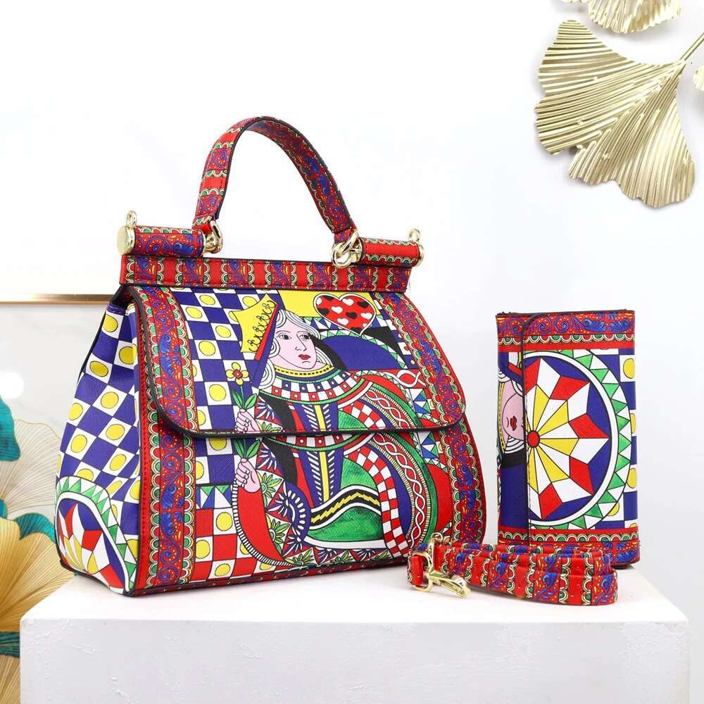 Leather Printing Shoulder Totes Ladies Bag Bolsa Feminina Classic Crossbody Bags Women Frame Handbag And Purse Suit