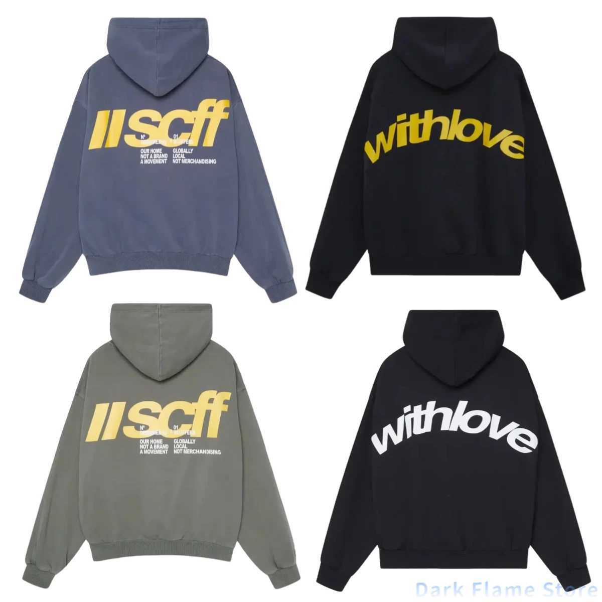 Harajuku scuffers hoodies women sweatshirts gothic korean new goth oversized hoodie streetwear tops grunge y2k clothes W250222