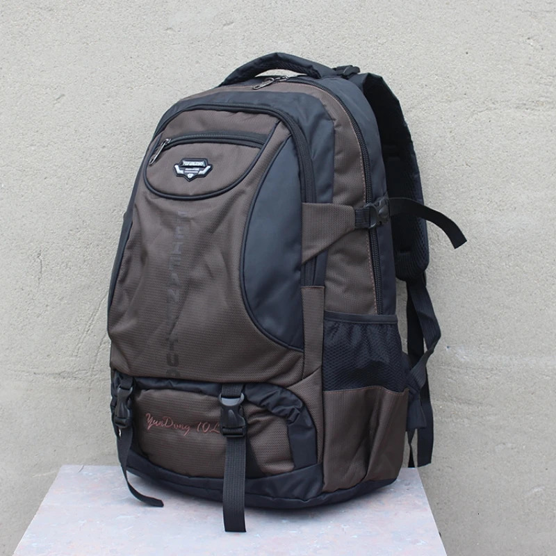 70L 85L Waterproof Hiking Backpack Large Capacity Outdoor Climbing Sports Bag Men Women Travel Mountaineering Luggage Rucksack 250221