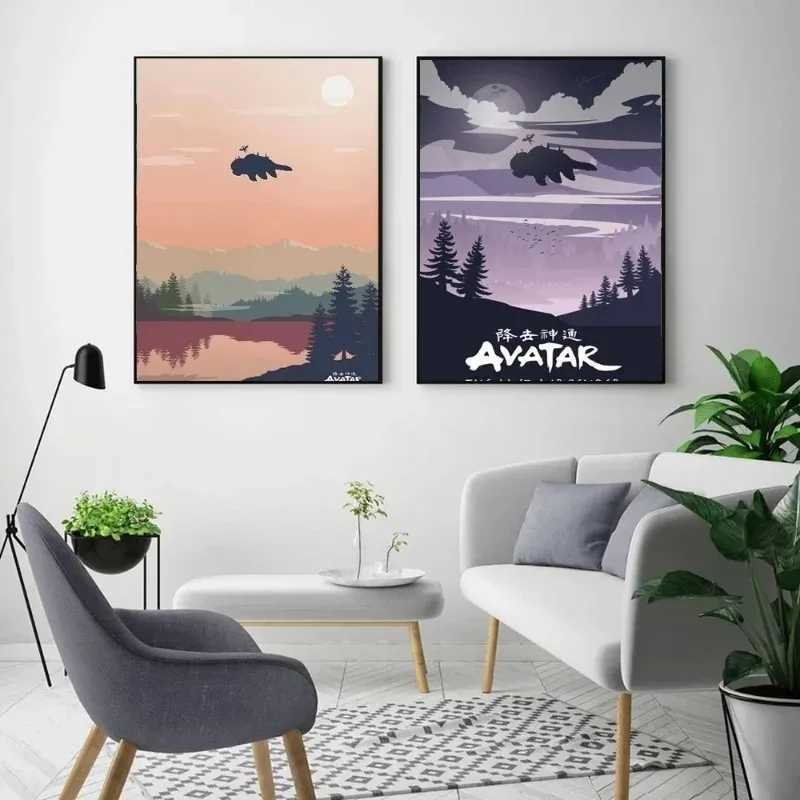 ic Anime Avatar The Last Airbender Posters Canvas Painting HD Print Wall Art Pictures Gifts For Living Ro He Decoration Y250218