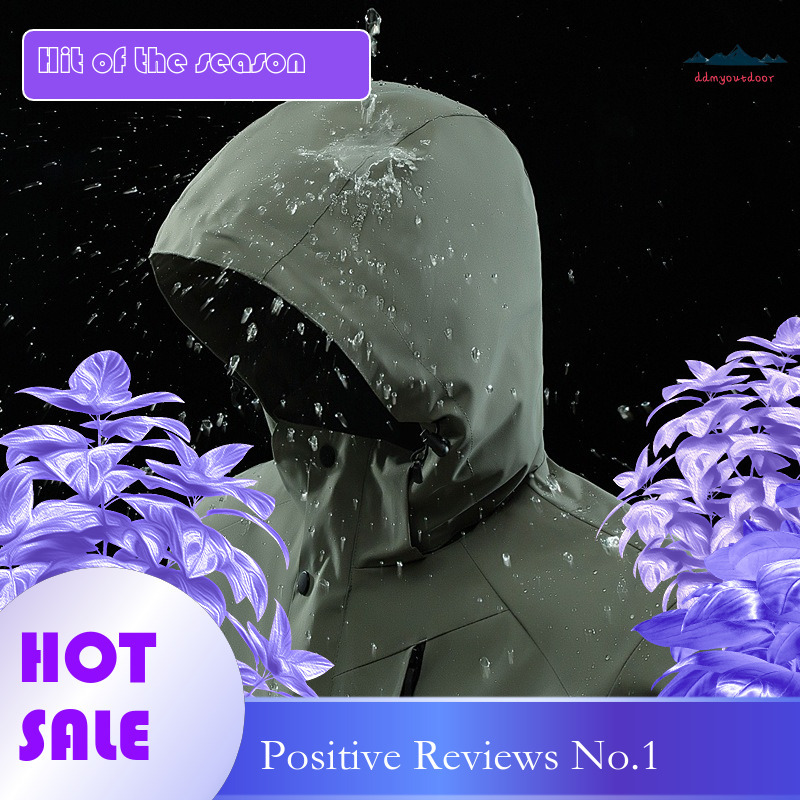 Ddmyoutdoor New Couple Single Body Stormtrooper Women S Spring Autumn Outdoor Windproof And Waterproof Fashion Hooded Jacket Cycling Coat Jackets