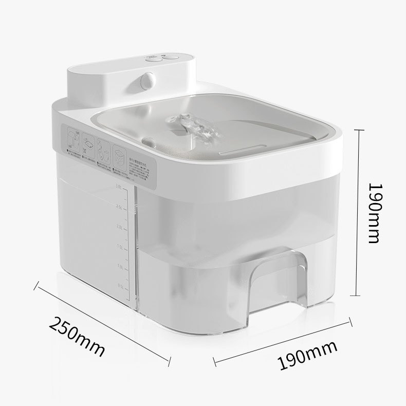 Clean Separation Pet Fountain Fresh Water Zero Contamination