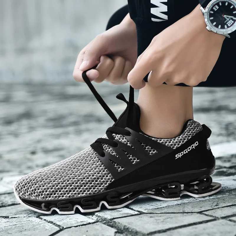 New Blade Casual High Quality Shock Absorption Non-slip Men Running hot Shoes Fashions M Breathable Sneakers Size 39-47 Z250221