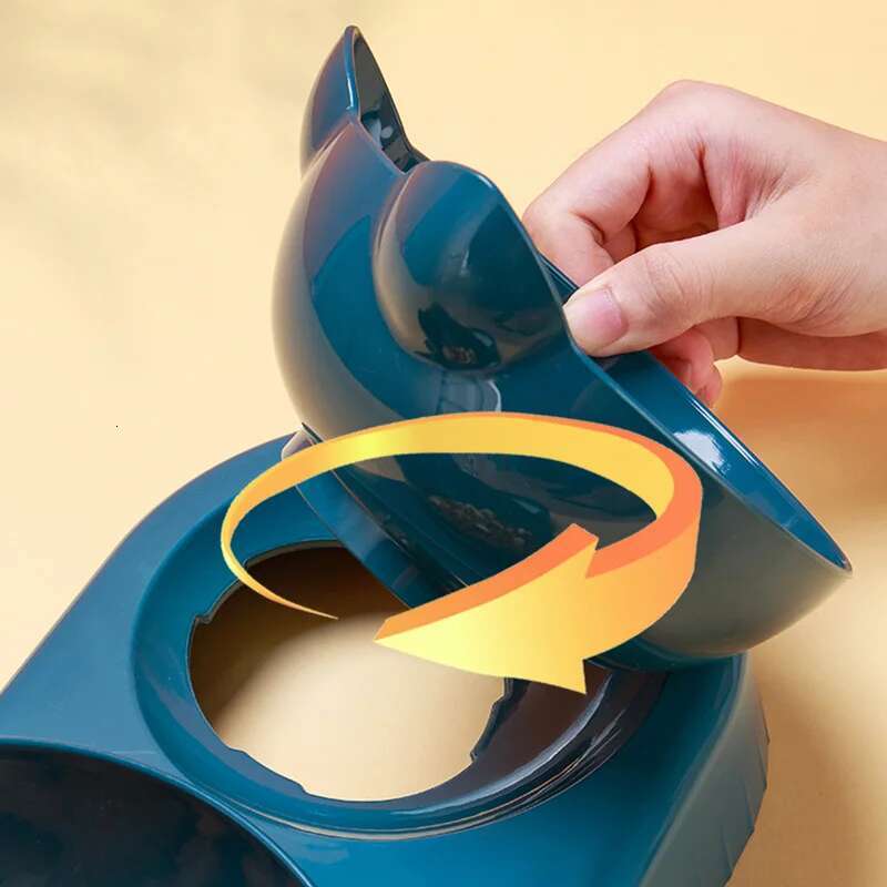 3 in 1 Feeder Automatic Water Dispenser Double Bowl for Small Dogs Cats Pet Food Container Cat Accessories