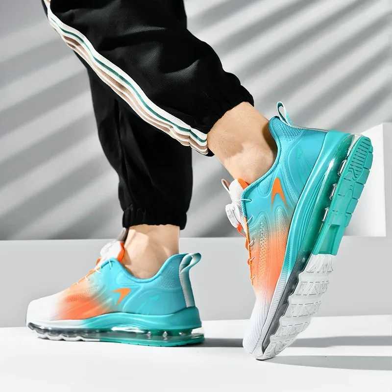 Big Size Air Cushion Running Shoes Men Jogging Sports Shoes Brand Design Sneakers Men Cfort Gym Training Shoes M Footwear Z250304