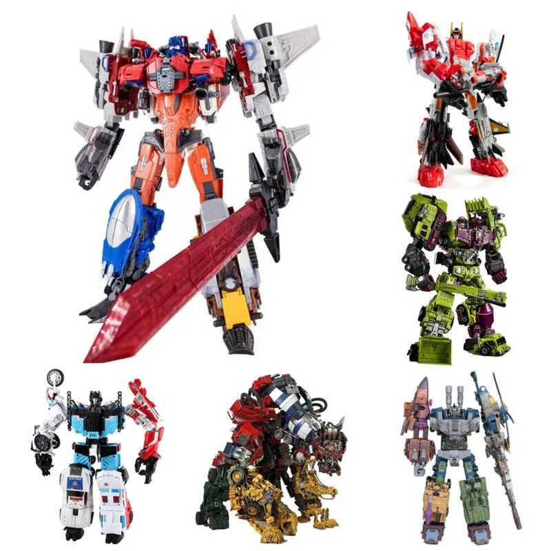 AOYI JINBAO Devastator Transformation Combiners Action Figure Toy Computron Model Bruticus Christmas Gift Deformation Car RobotT250221