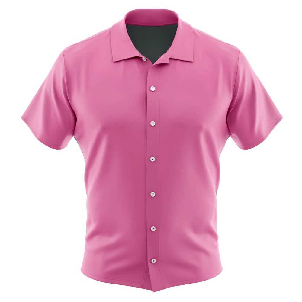 Vegeta Badman Pink Dragon Ball Z ButtonUp Hawaiian ShirtT250222
