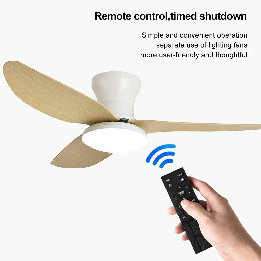 Bedroom fan light ceiling fan light high wind power ceiling dining room living room household integrated ceiling electric Z250220