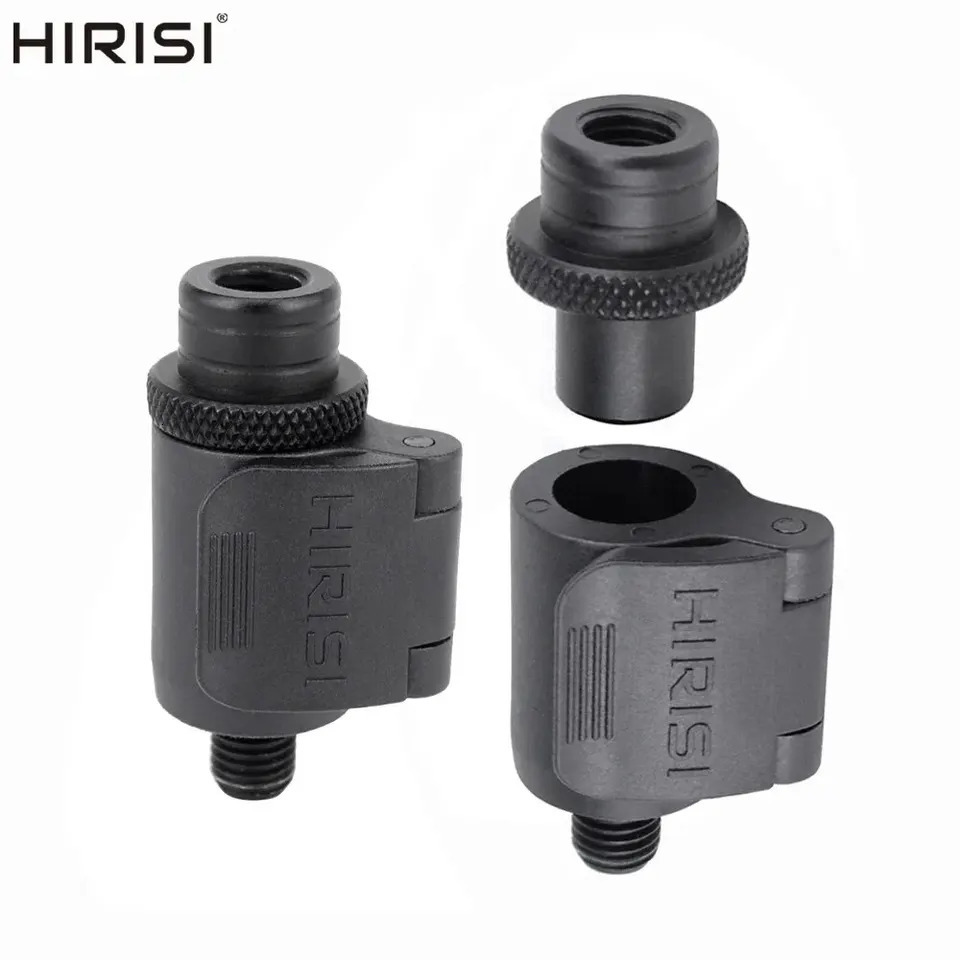Hirisi Carp Fishing Quick Change Connector Aluminium For Carp Fishing Alarms Rod Pod Bank Sticks AQ211 250222