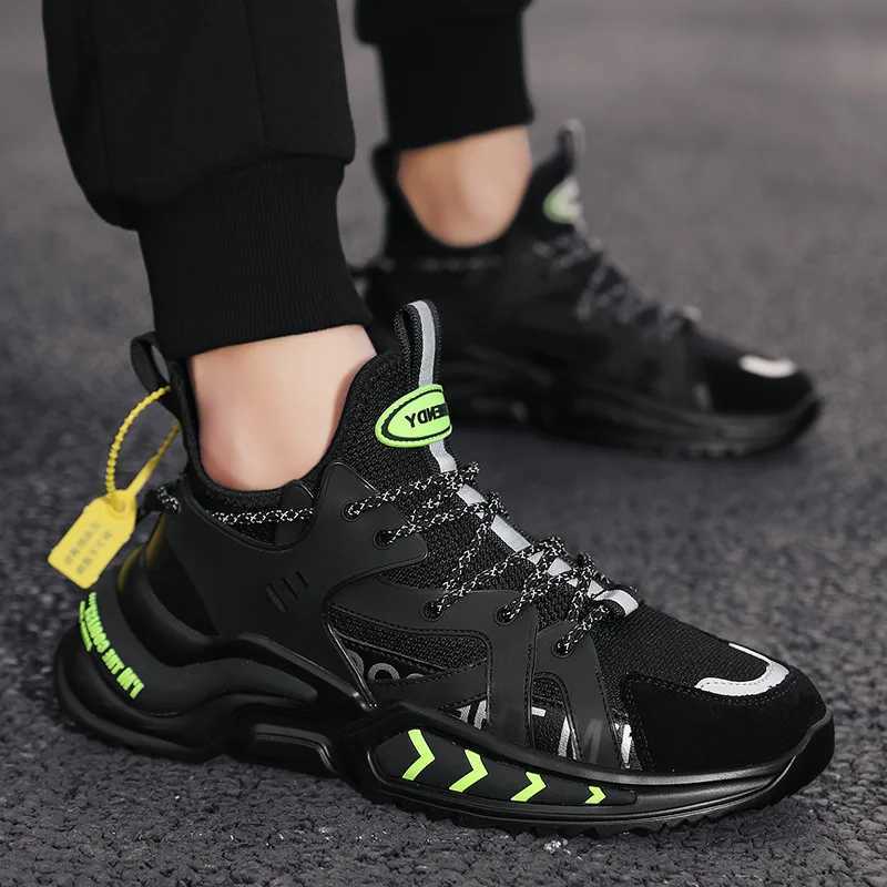 Fashion Mesh Casual Lac-up Men Lightweight Vcanize Shoes Walking Sneakers NEW top atillas Hbre Z250221