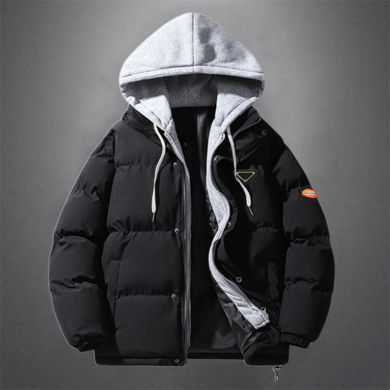 2025 New Mens Winter Jacket Women Hooded Embroidered Triangle Brand Logo Down Jacket Warm Parka Coat face Men Puffer Jackets Letter Outwear Cotton jackets Size M-5XL