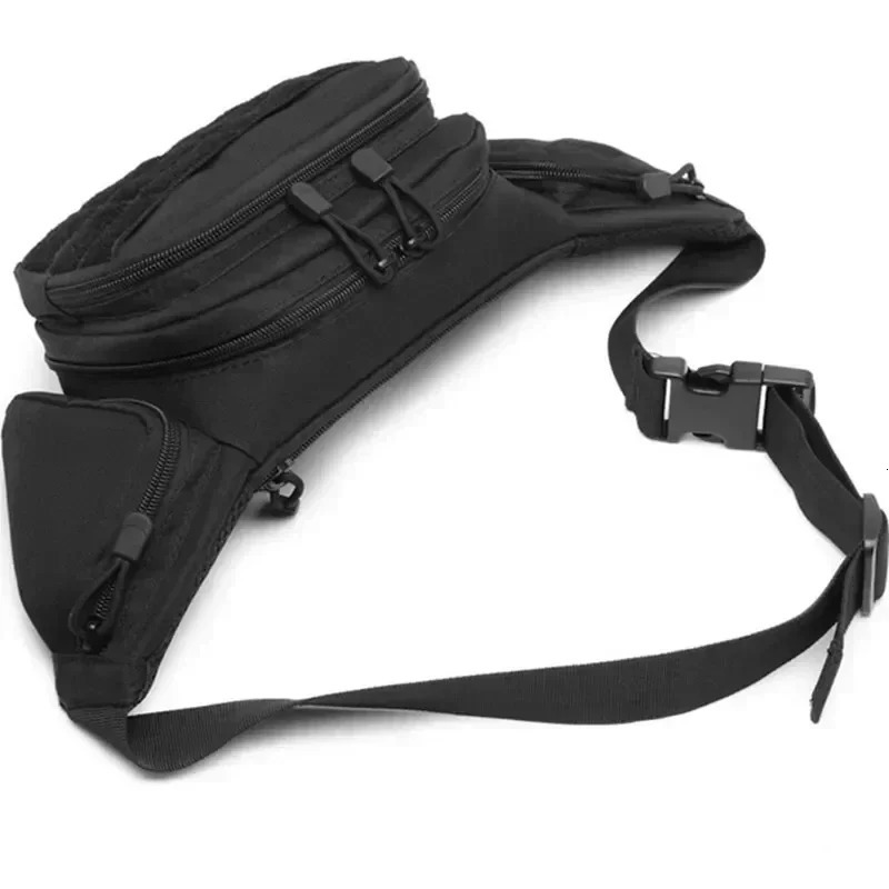 Tactical Multi-function Waist Pack Fanny Packs for Men Nylon Shoulder Hiking Mobile Phone Bag Sports High-capacity Waist Bag 250221