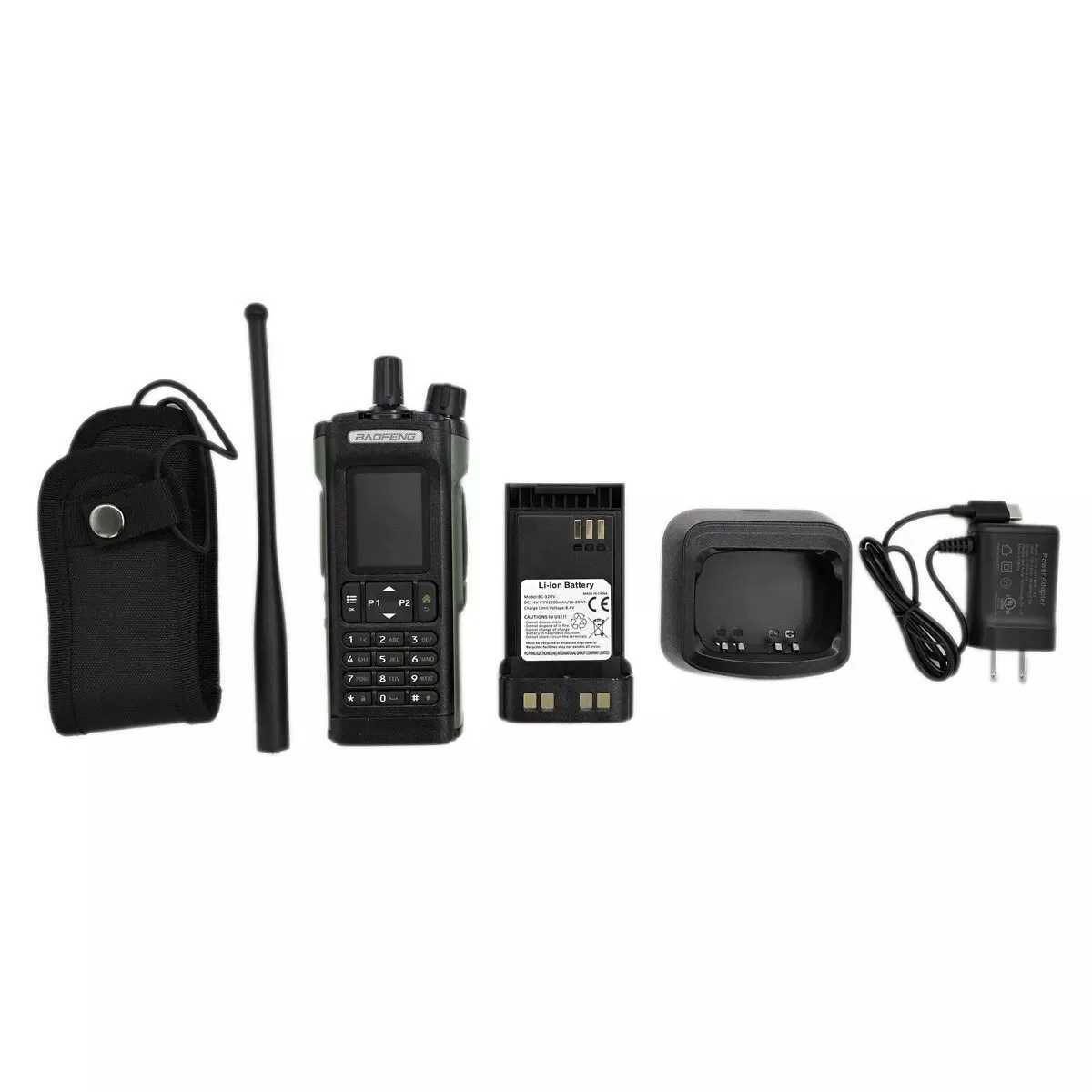 NEW Baofeng Walkies Talkie UV32 10W GPS Positioning Function Fl Band Two Way Ra Write Frequency Type-C Charging Z250221