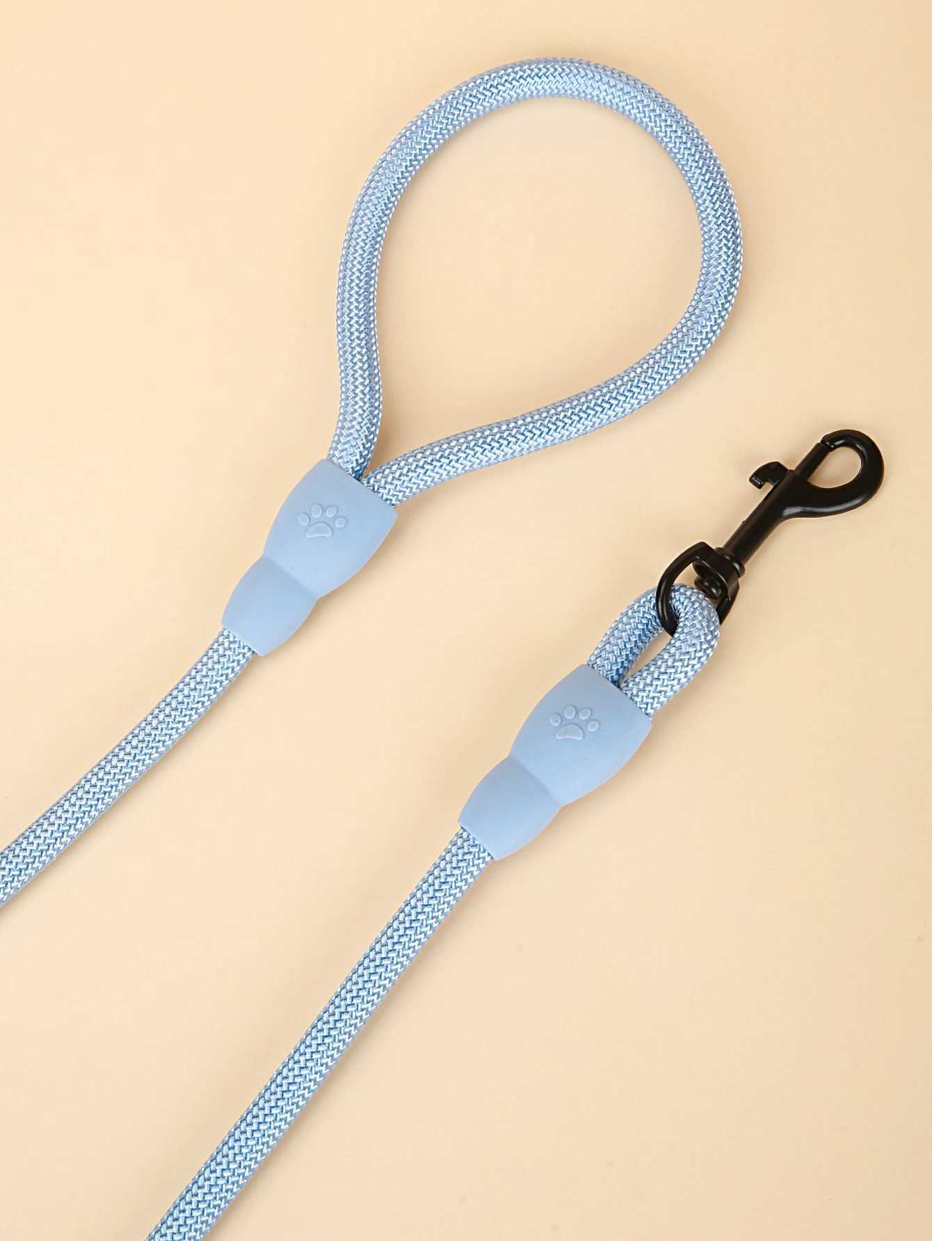 1PC Light Blue Round Rope Anti-Slip Pet Cat and Dog Traction Belt Traction Rope Safety Belt Y250704