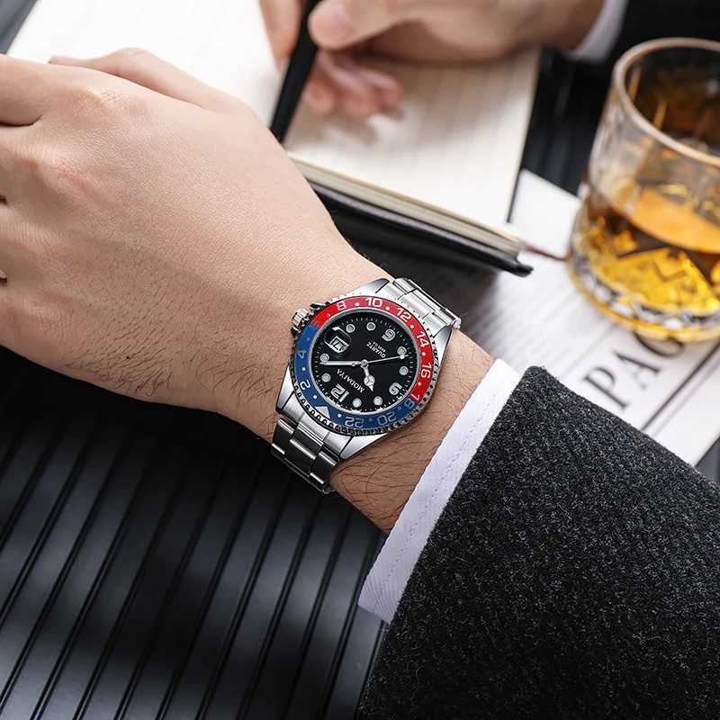 2022 New Arrival Fashion Quartz es Men Luxury Brand Stainl Steel Wrist Watch Luxury Mens Watch Mens Watch W250222