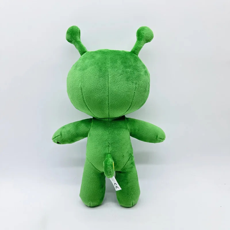 30cm Green Alien Plush Toy Anime Tentacled Horn Alien Monsters Horror Doll Boys Girls Soft Toys Stuffed Throw Pillow kids gifts 250222