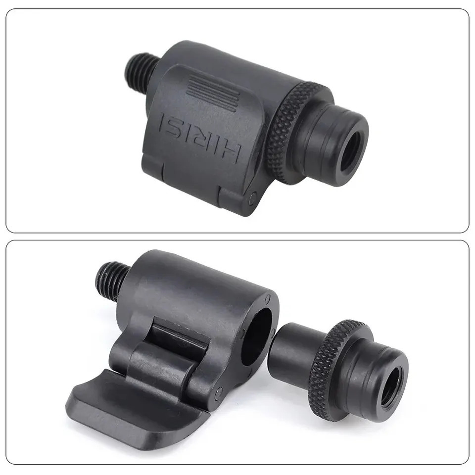 Hirisi Carp Fishing Quick Change Connector Aluminium For Carp Fishing Alarms Rod Pod Bank Sticks AQ211 250222