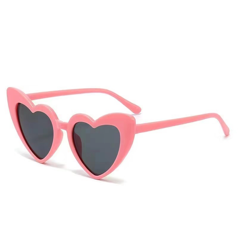 2025 new Love Children's Sunglasses Ins UV resistant Sunglasses for Boys and Girls, Elegant Peach Heart Sunglasses, Sun Eyes
