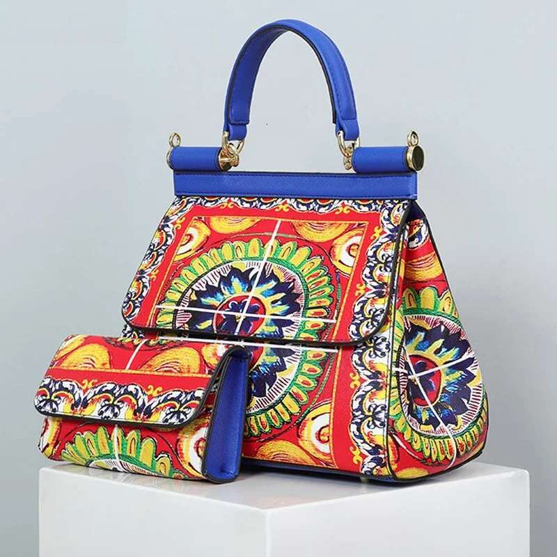 Leather Printing Shoulder Totes Ladies Bag Bolsa Feminina Classic Crossbody Bags Women Frame Handbag And Purse Suit