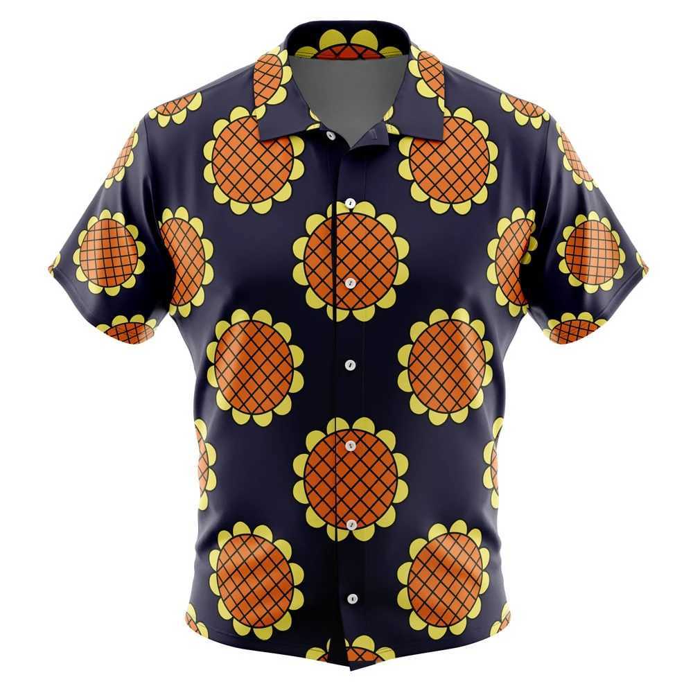 Vegeta Badman Pink Dragon Ball Z ButtonUp Hawaiian ShirtT250222