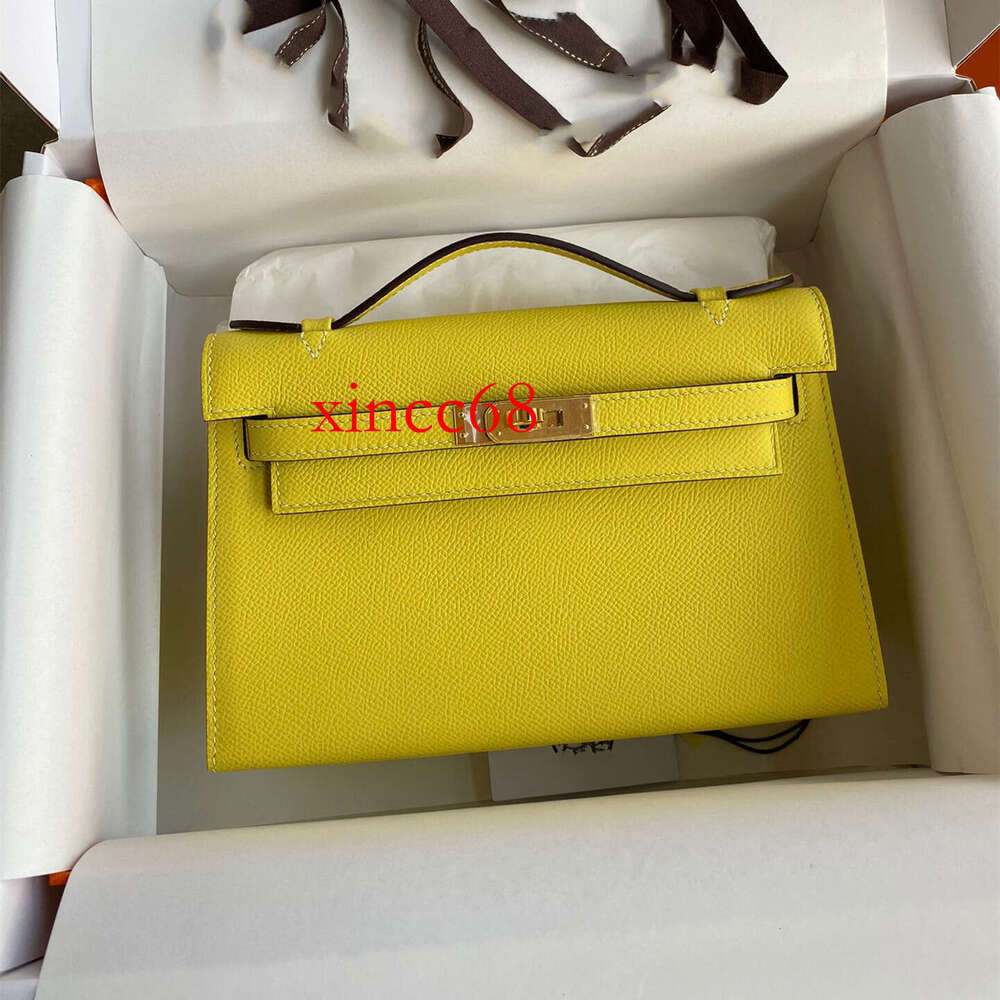 Tote Bag 'S First Generation Palm Print Genuine Cowhide Hand Sewn Beeswax Thread Casual Hand-Held Mini Dinner Women's Bag With Logo
