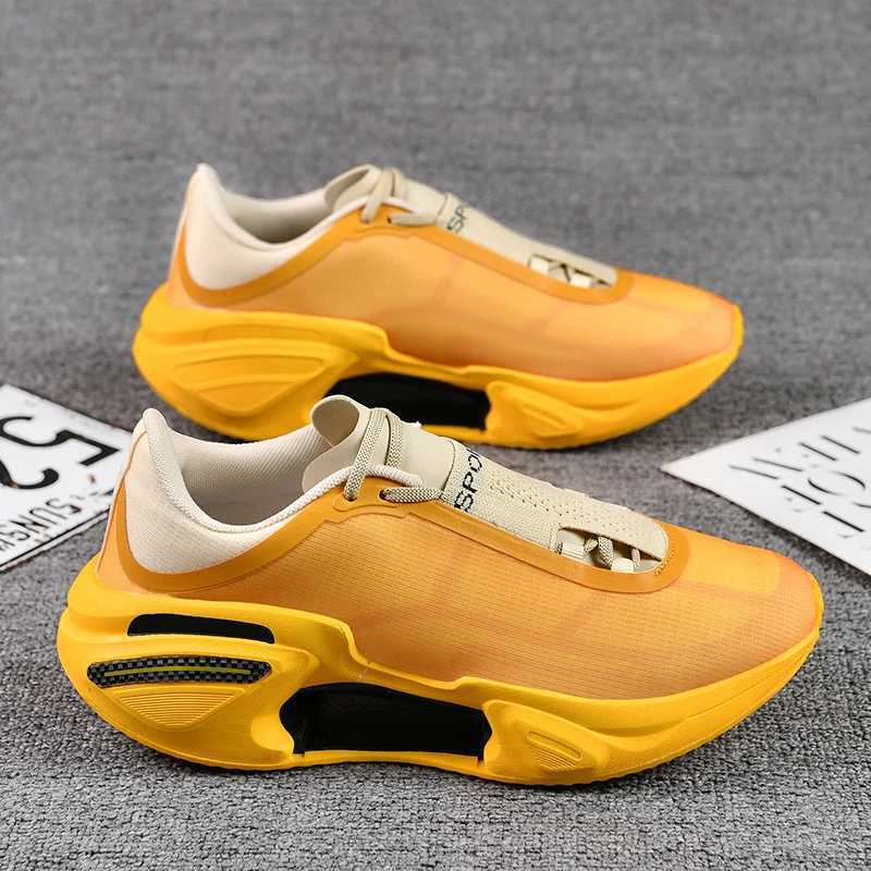 Mens Running Shoes Breathable Soft Flat Outdoor Sports Cushioning Running Shoes Mesh Cfortable Casual Sneakers for Men Z250304