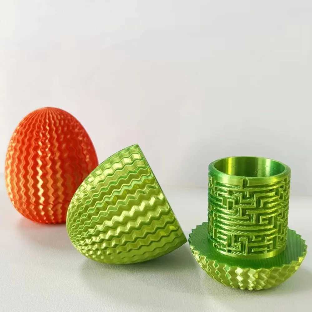 3D Printed Interactive Creative Money Maze Dragon Egg Gift Decorate Unlock Storage Box for Birthdays Free shipping