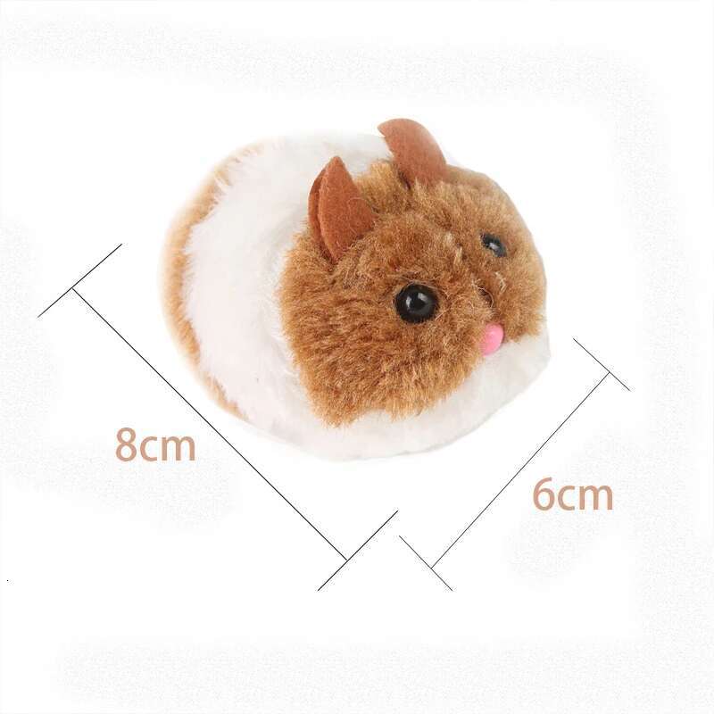 Cute Supplies Toy Shake Movement Pet Kitten Funny Plush Little Mouse Interactive Cat Toys
