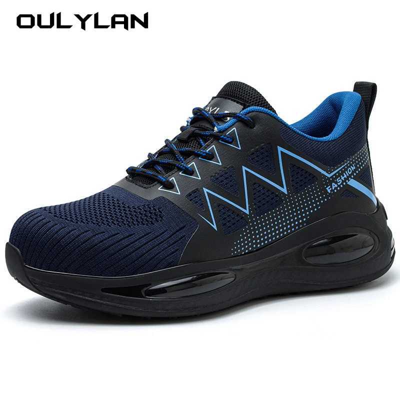 Steel Toe Wen Work Sneakers NEW Quality Top Breathable Lightweight Indestructible Men Safety Shoes Boots M Z250221