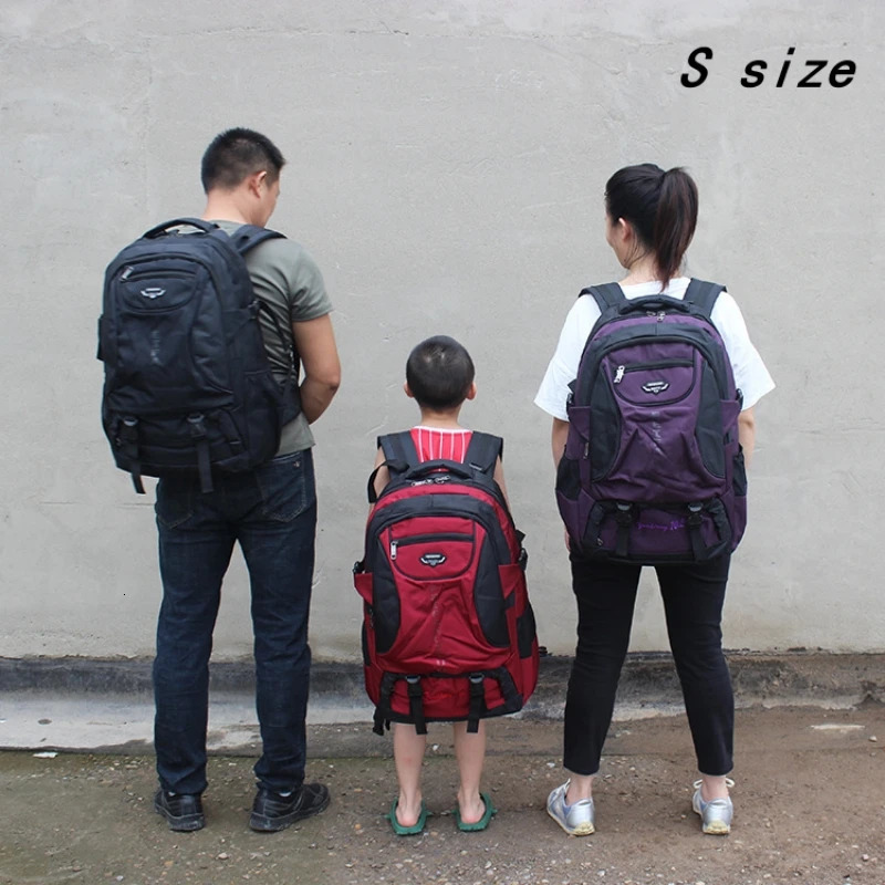 70L 85L Waterproof Hiking Backpack Large Capacity Outdoor Climbing Sports Bag Men Women Travel Mountaineering Luggage Rucksack 250221