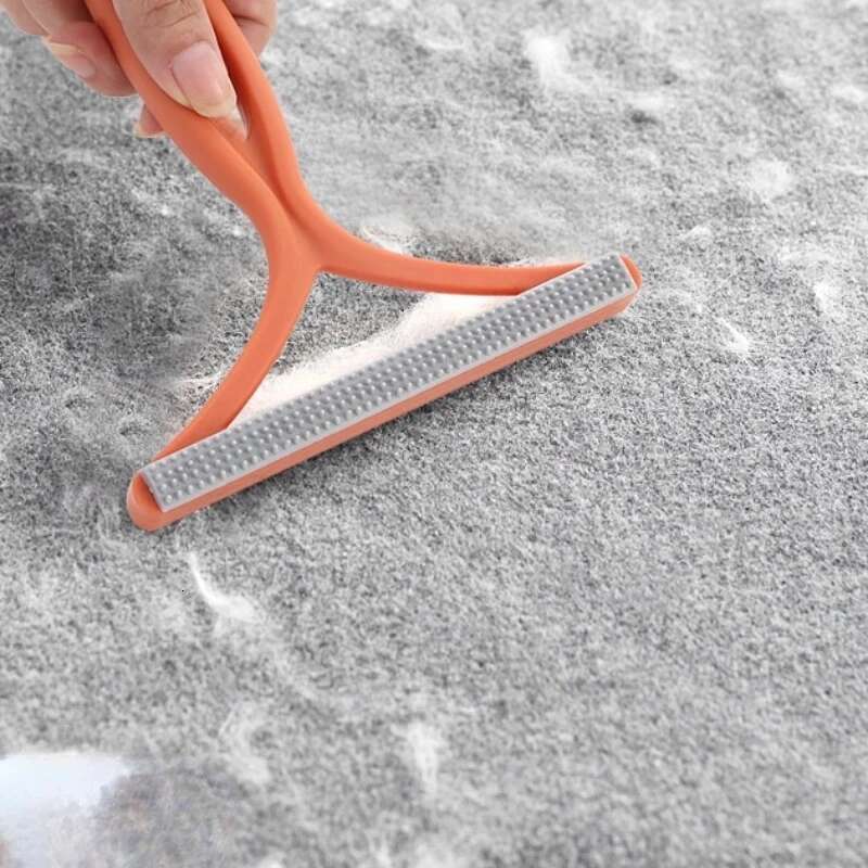 1pc 2in1 Double Sided Pet Hair t Remover Clean Tool Sweater Cleaner Fabric Shaver Scraper For Clothes Carpet