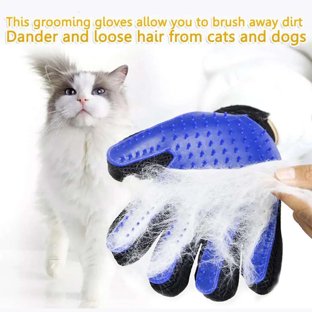 Glove Grooming Hair Deshedding Brush Clean For Animal Dog Horse Massage Combs Cat Pet Supplies Accessoies