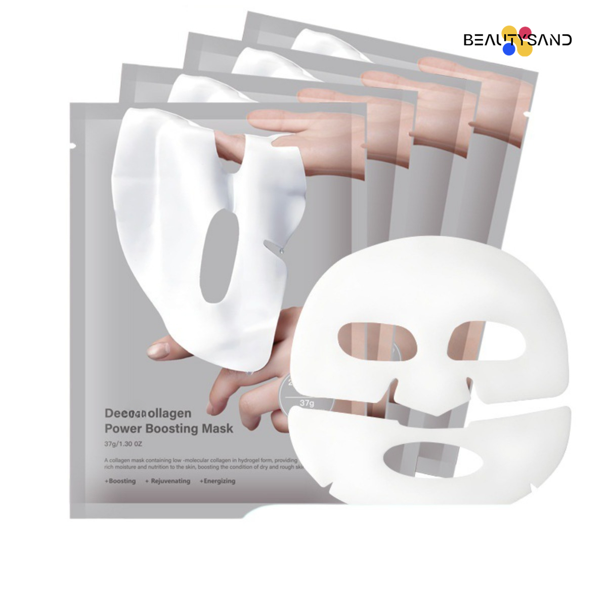 Hot Sale De.ep Collagen Face Mask Bio-collagen Sleeping Mask Hydrating Patch 37g/Pcs Sheet Mask Skincare Korean Skin Care Beauty