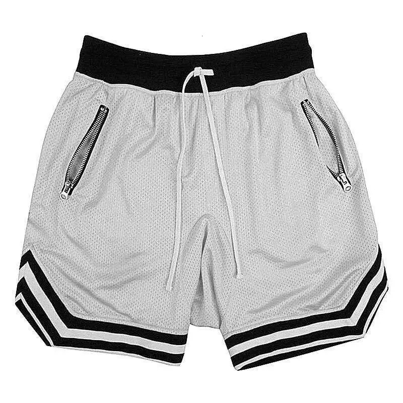 Mens Sports Basketball Shorts Mesh Quick Dry Gym for Summer Fitness Joggers Casual Breathable Short Pants Scanties Male 250218