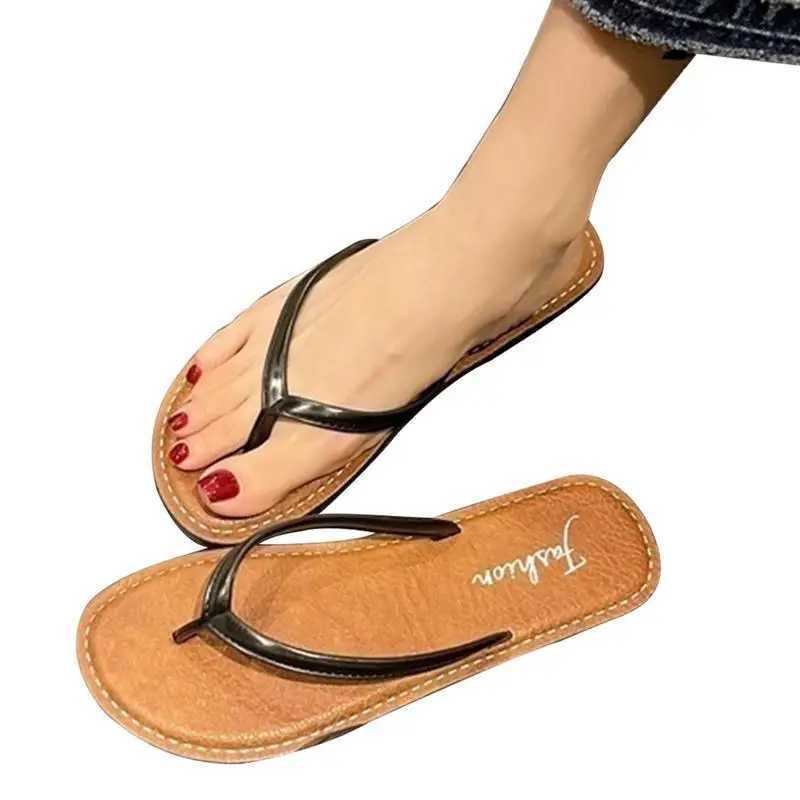 Womens summer sandals lightweight womens open lace slider beach casual womens flip cover suitable for EU shoe sizes 36-41XJ250326