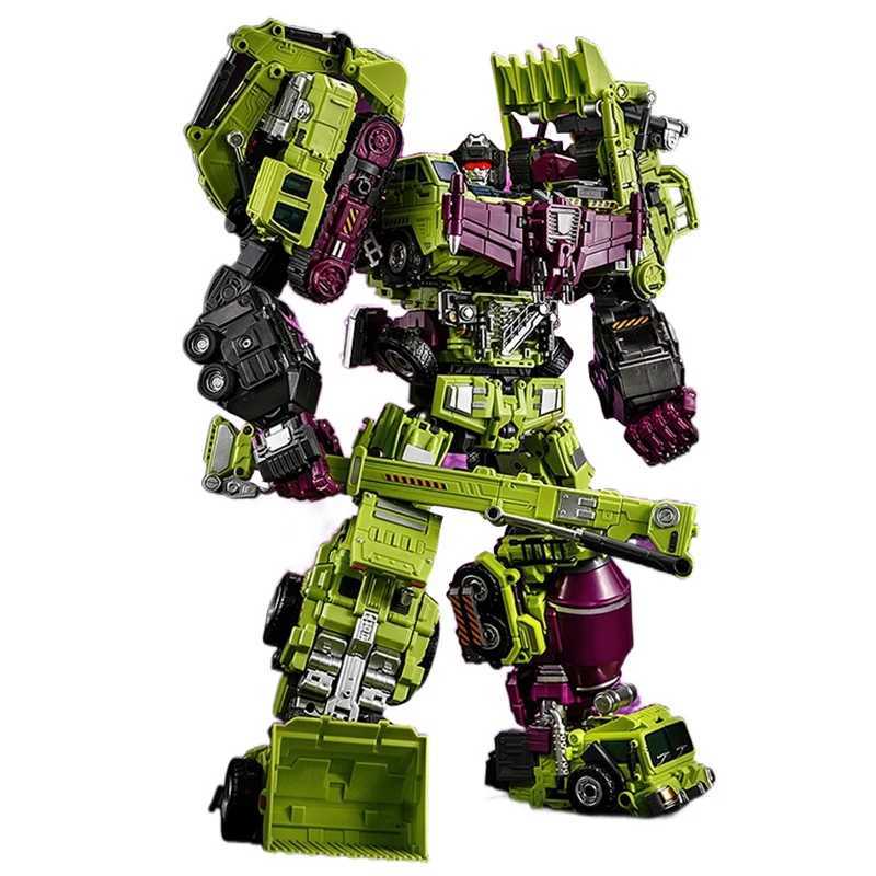 AOYI JINBAO Devastator Transformation Combiners Action Figure Toy Computron Model Bruticus Christmas Gift Deformation Car RobotT250221