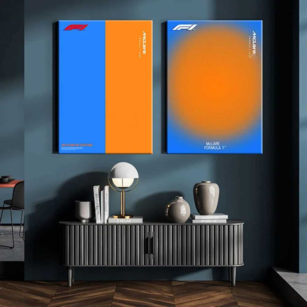 F1 Technic Compatible Poster Modern Minimalist Formula 1 Art Canvas Painting Print Aesthetic Pictures Home Room DecorT250221