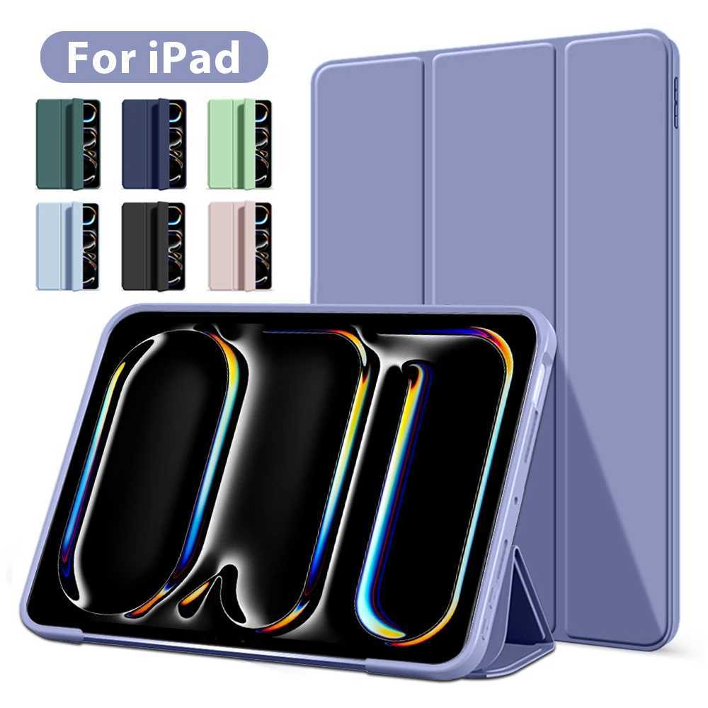 New Arrival For iPad Pro 11 13 M4 M2 12.9 10th 10 Generation Case For iPad Air 6 5 4 3 2 1 9th 8th 7th Gen 10.2 10.9 Mini 6 Funda 2024 Cover T250221