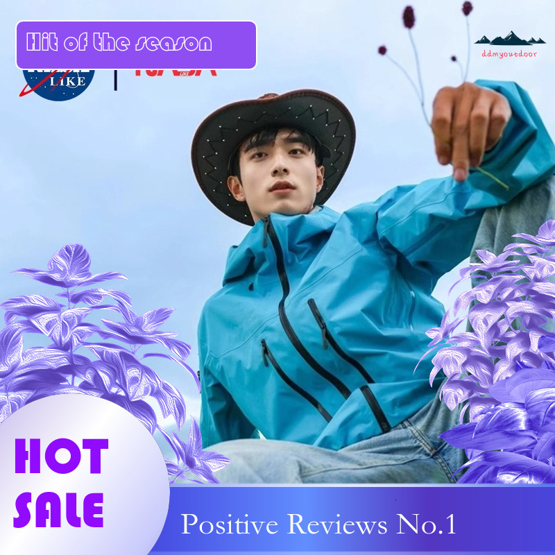 Ddmyoutdoor Nasalike Lip Carp Blue Zhejiang Sanmen Taizhou Charge Jacket In Men Women SV Coat Spring And Autumn Jackets