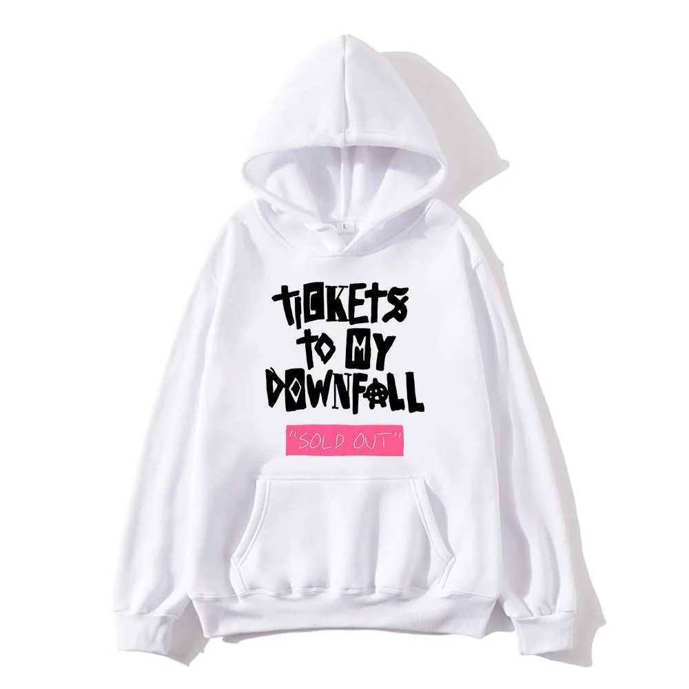 Unisex Graphic Print Hoodies Singer Mgk Sweatshirts Hip Hop Trendy Streetwear Soft Clothing Men And Women W250222