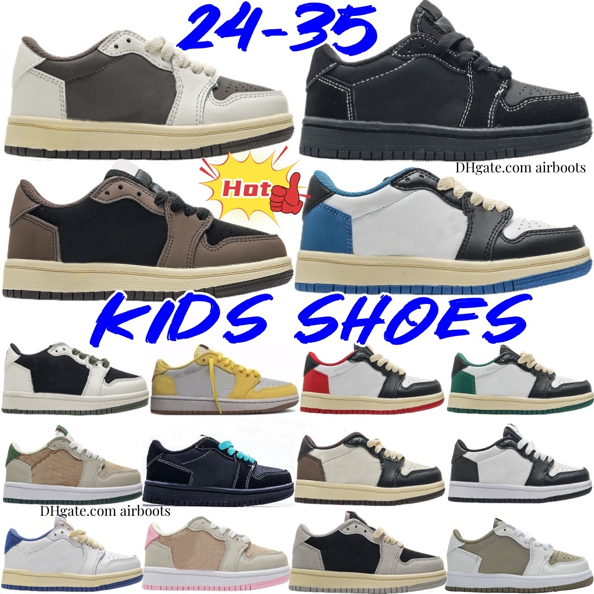 kids shoes Reverse mocha Basketball sneakers low boys girls kid youth toddler shoe baby running Children Sport Trainers Black Olive Cancary
