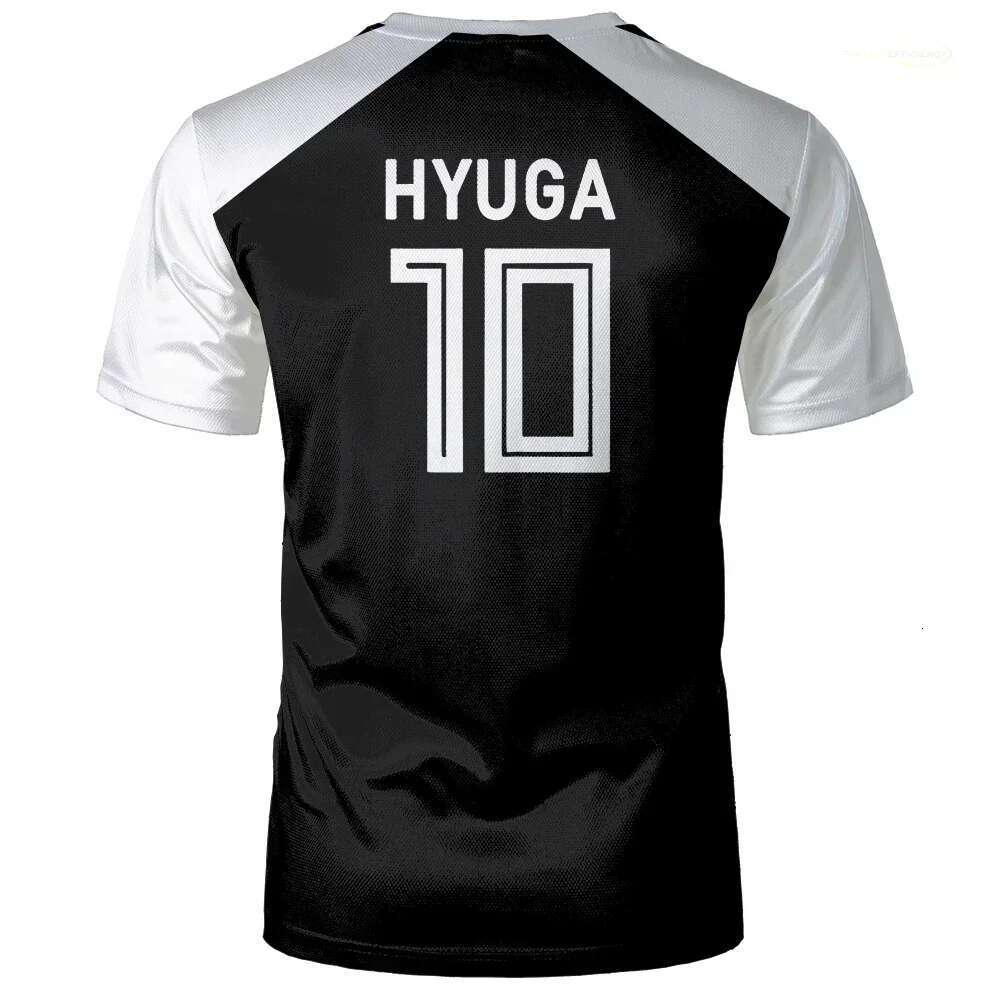 Men's 3D Printed Short Sleeve Soccer T-shirt, services.com Tsubasa Anime, Hyuga Animation Cosplay Jersey, Economy, Designer Clothing