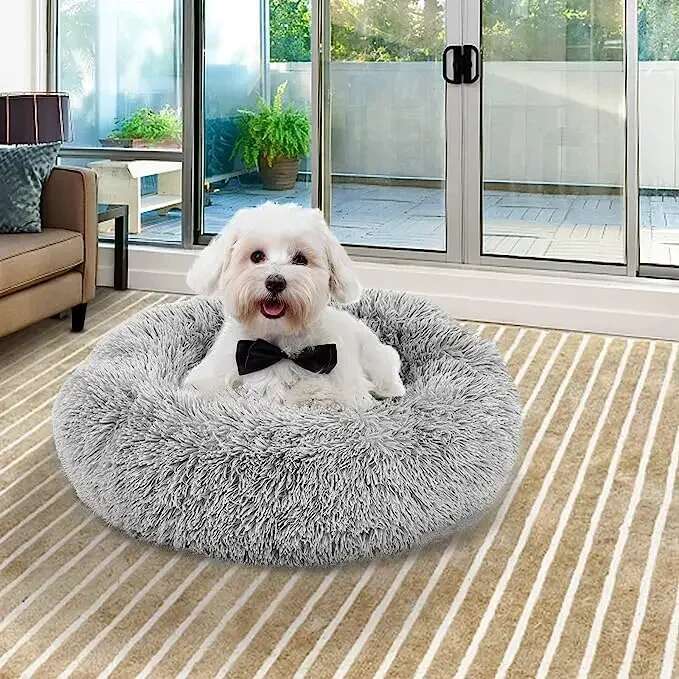Super Warm Nest Soft Long Plush Best Pet Dog for Dogs Basket Cushion Bed Cat Mat Animals Sleeping