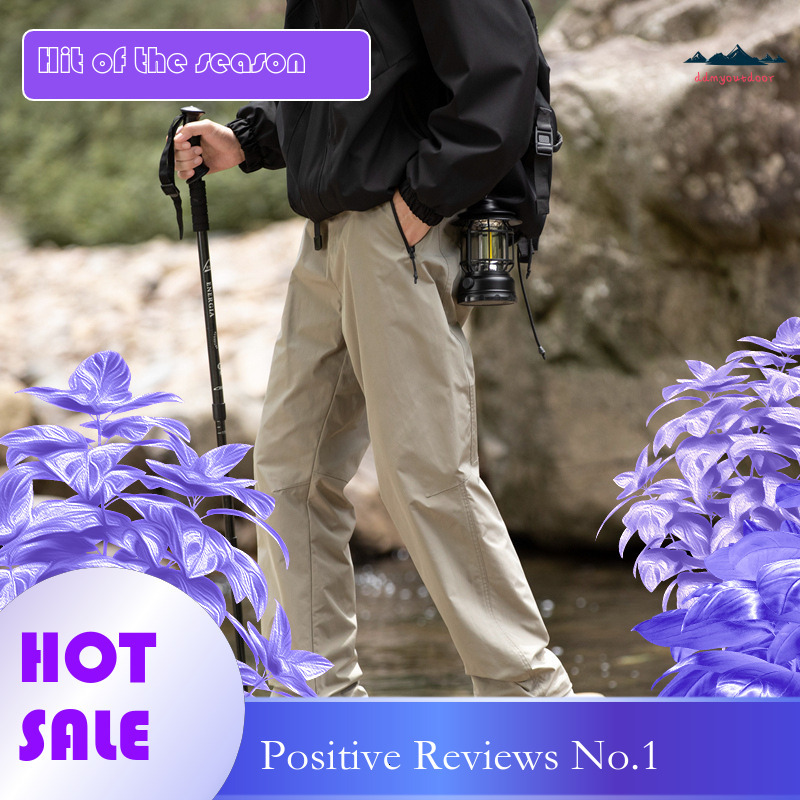 Ddmyoutdoor Outdoor Work Quick Drying Paratrooper Spring And Autumn Waterproof Functional Pants Men S Straight Tube Hiking Casual Pants Jackets