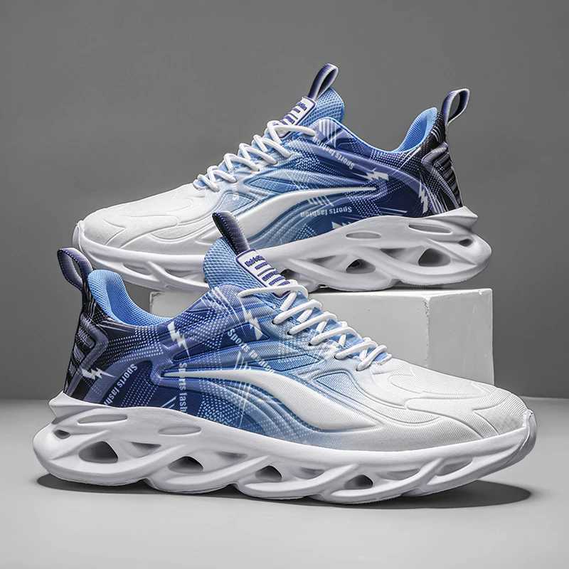 Running Summer Mesh Soft Cfortable Flat Tennis Shoes Breathable hot Wear-resistant Outdoor Casual Sneakers for Men Z250301