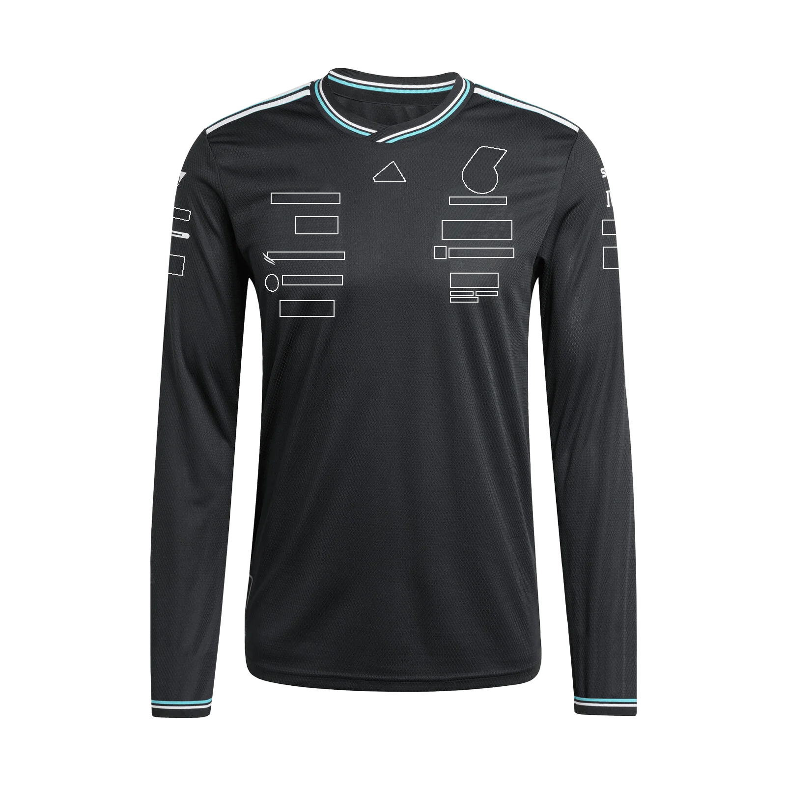 Upgrade 2025 New F1 Team Long sleeve T-shirt Formula 1 Racing Polo Shirt Jersey Driver Race Same T-shirts Tops Men Women Round Neck Tee