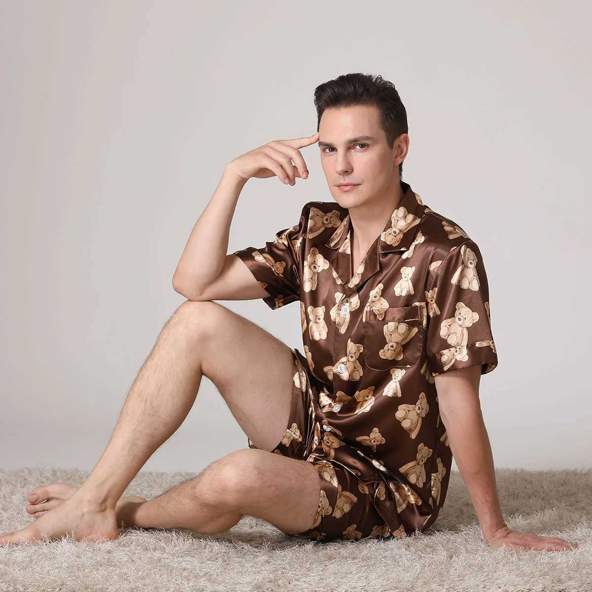 Men Print Nightwear… - image