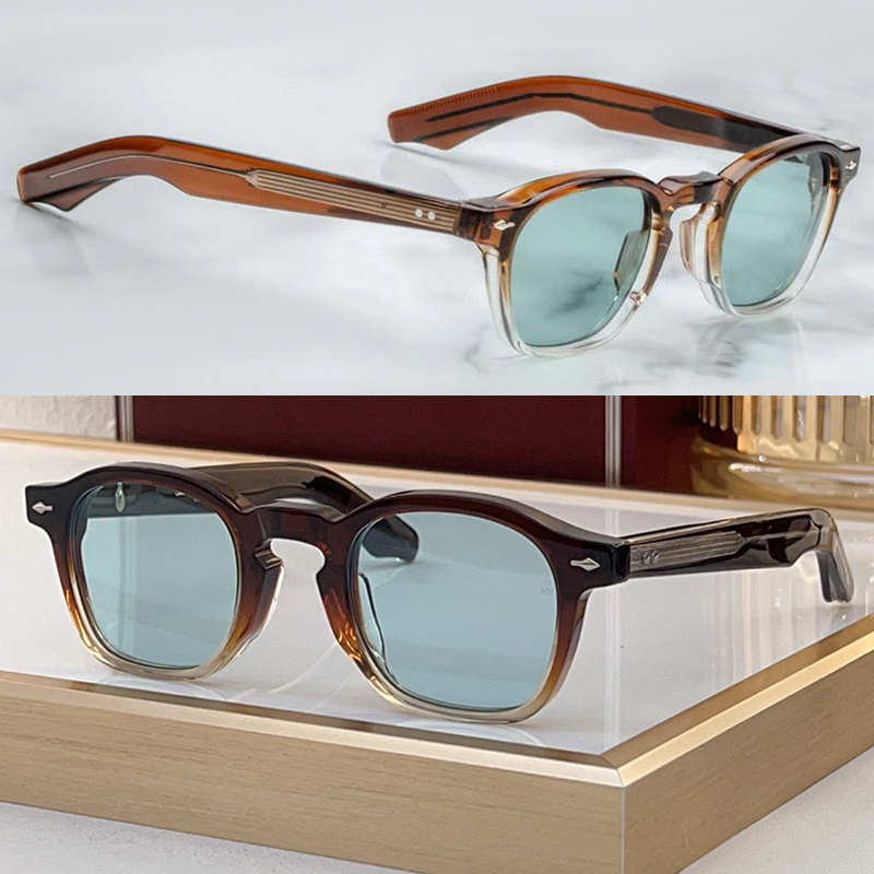 Luxury Designer Sunglasses For Women Men ZEPHIRIN47I Handmade Acetate Fiber Fashion Sunglasses UV400 Retro Full Frame Glasses With Box